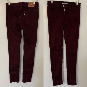 Levi’s stretch 710 super skinny jean women’s 27
